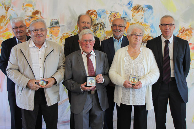 Trois nouveaux citoyens d'honneur