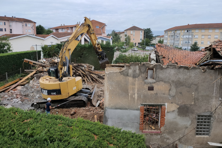 propriété Viailly démolition