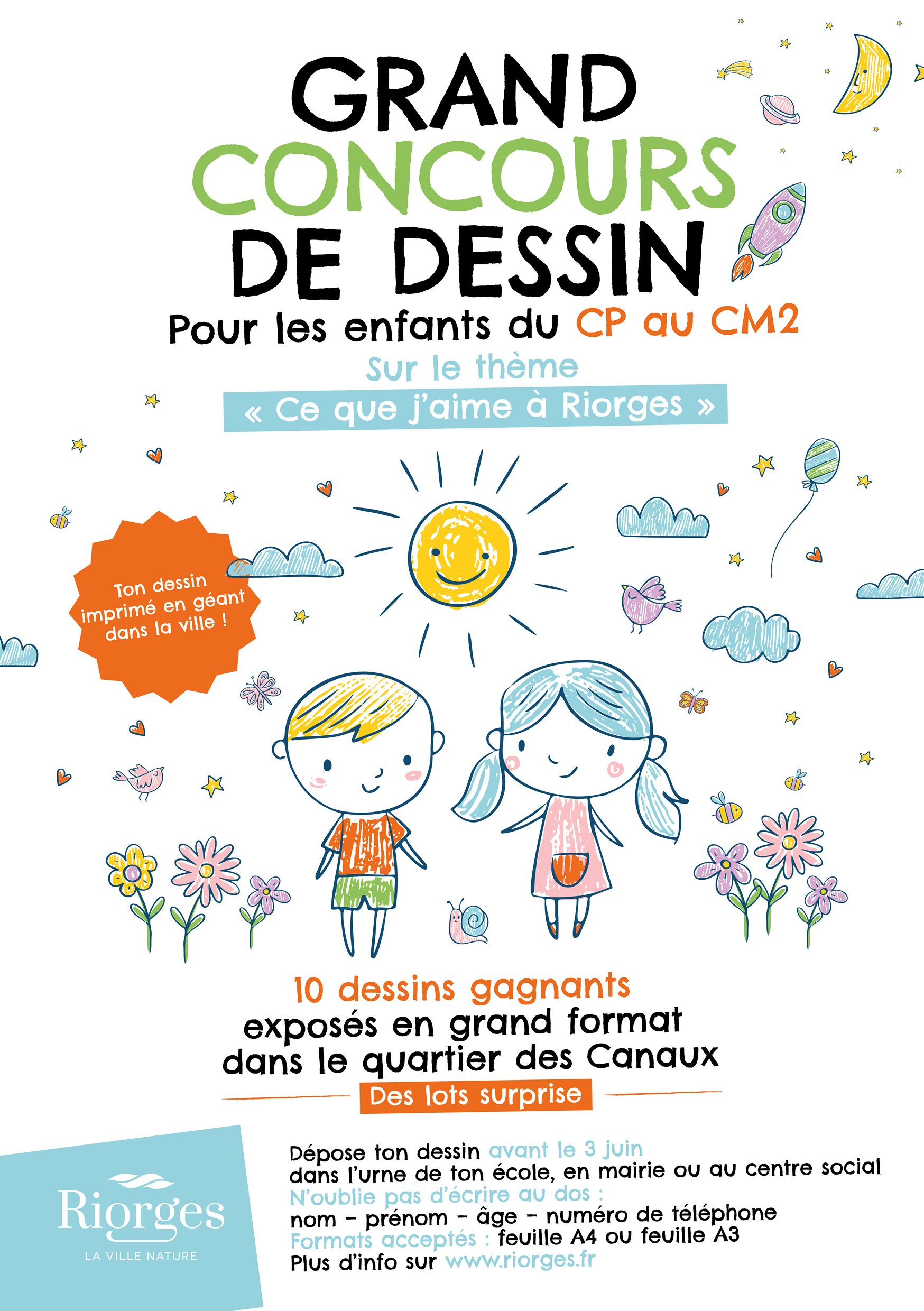 Flyer Grand concours de dessin
