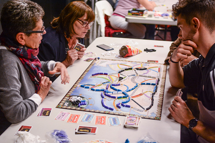 Soirée jeux en famille