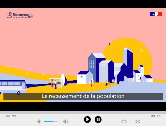 Capture décran vidéo recensement2022
