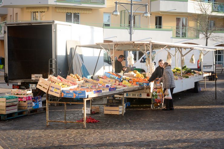 Le marché du mercredi matin