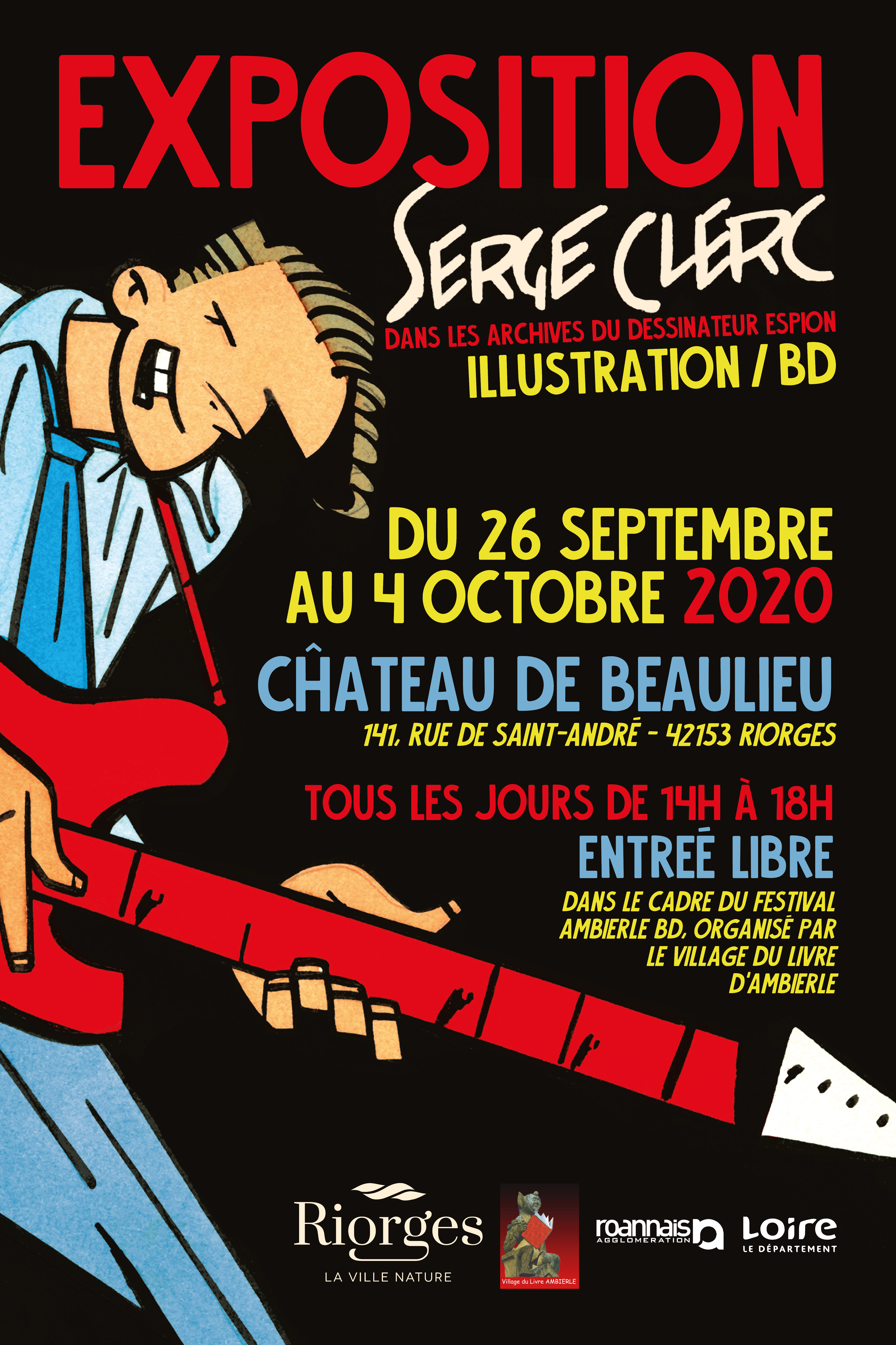 Affiche serge clerc