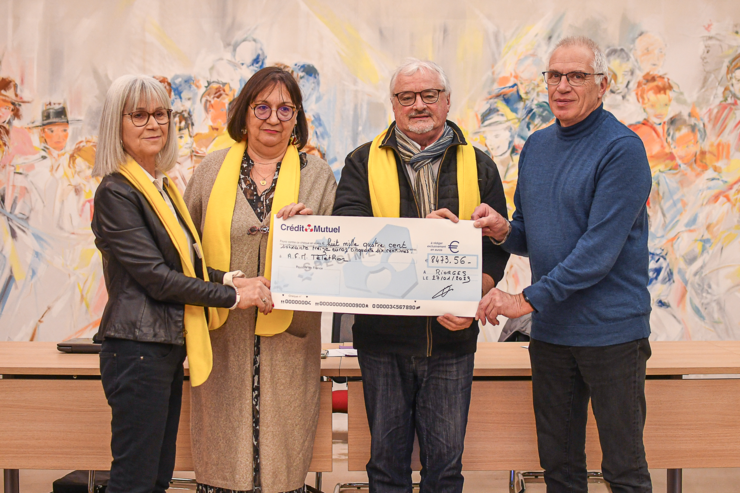 8473 euros récoltés pour le Téléthon